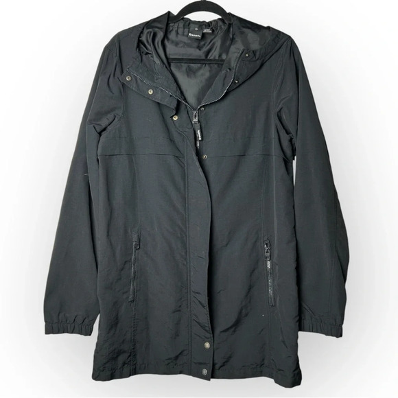 Bench Black Hooded Zip Up Jacket L - Picture 1 of 6